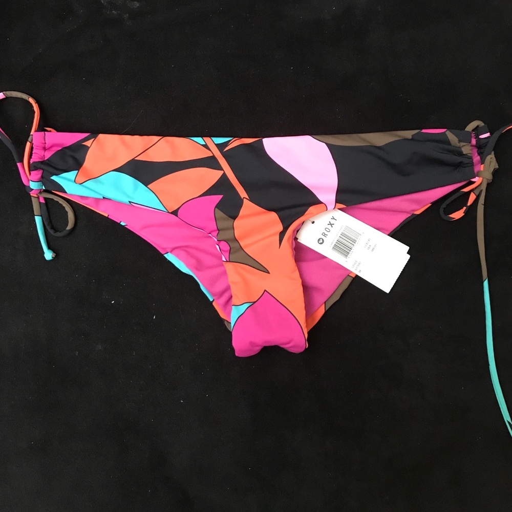 Roxy Side-Tie Bikini Bottom Sz. MD